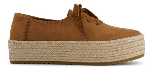 Toms Valencia Lace Up Dark Brown