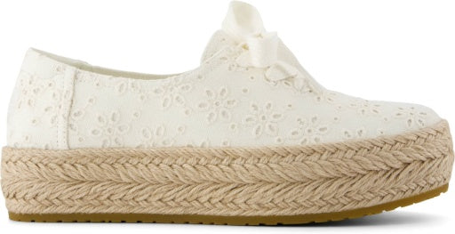 Toms Valencia Lace Up Natural