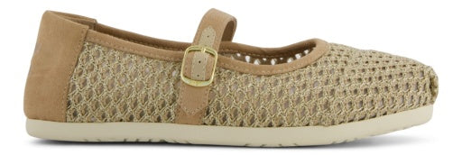 Toms Alpargata Mary Jane Gold