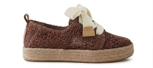 Toms Carolina Lace Up Dark Brown
