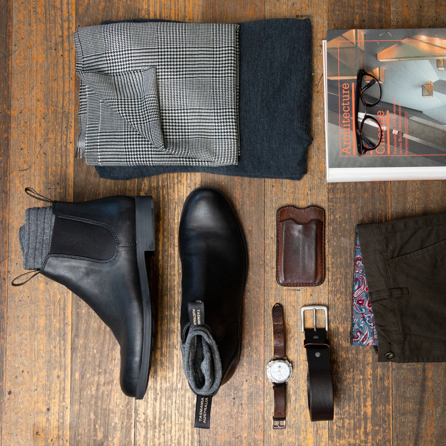 Blundstone Ankle Boot 1901, Black (Herre)