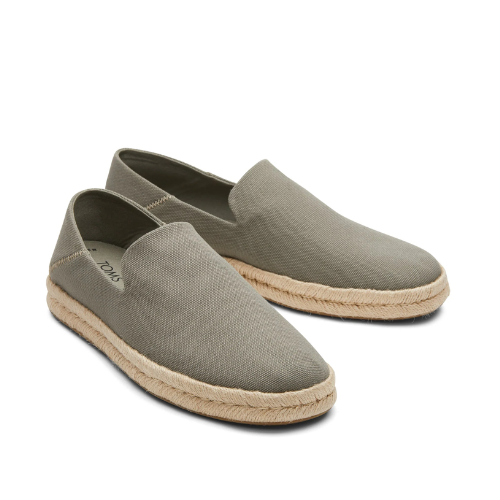 Toms Santiago Vetiver Grey Recycled Canvas (Herre)