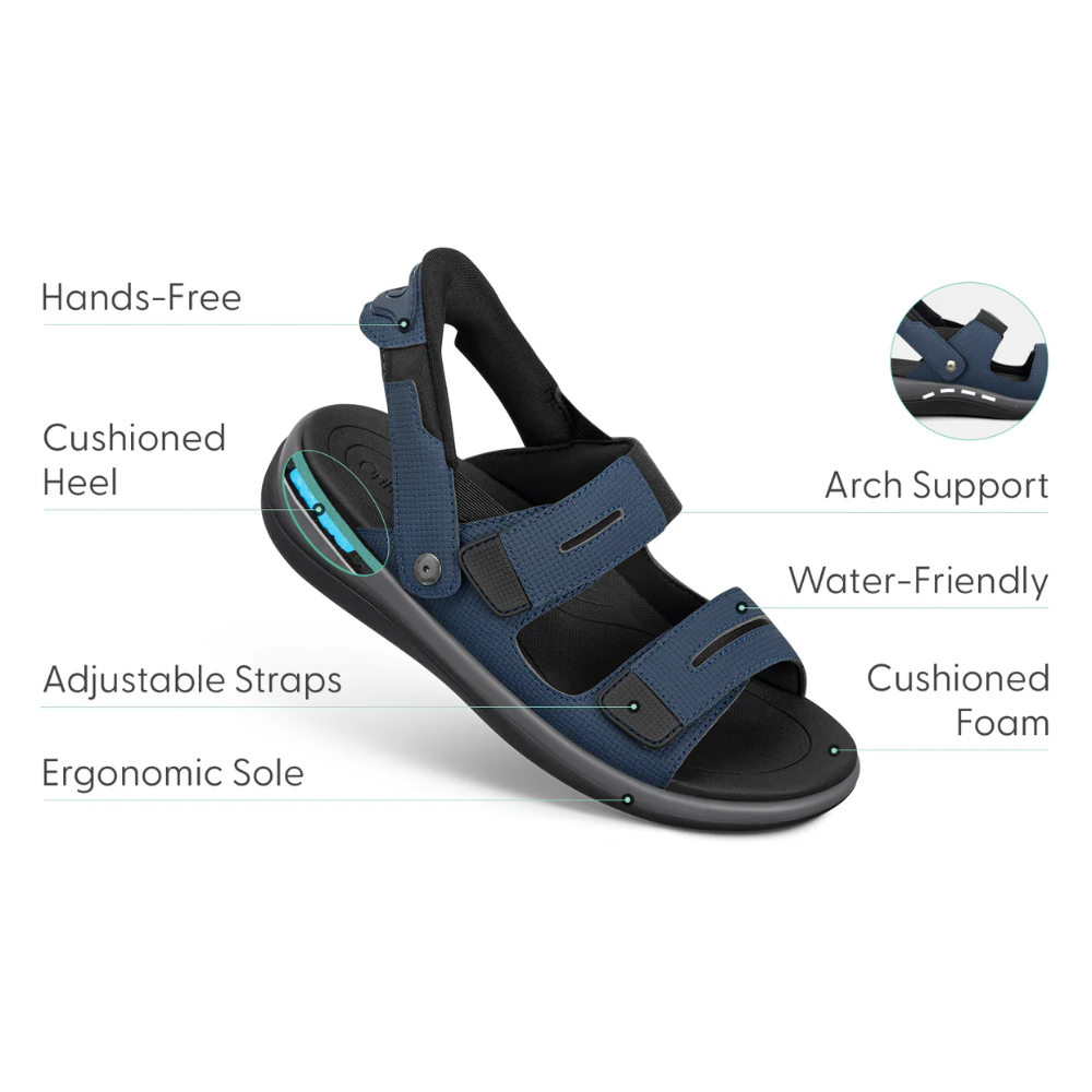 Orthofeet Calypso Blue