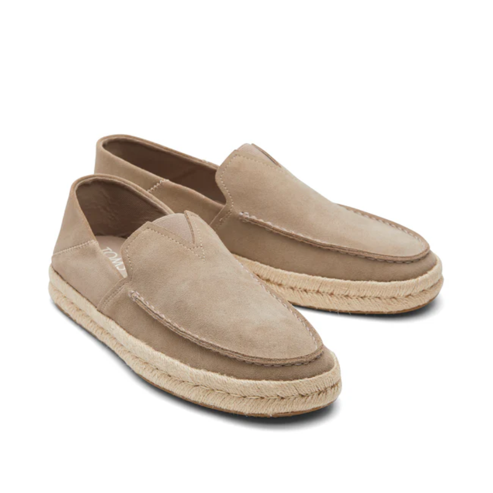 Toms Alonso Rope Loafer Dune Suede