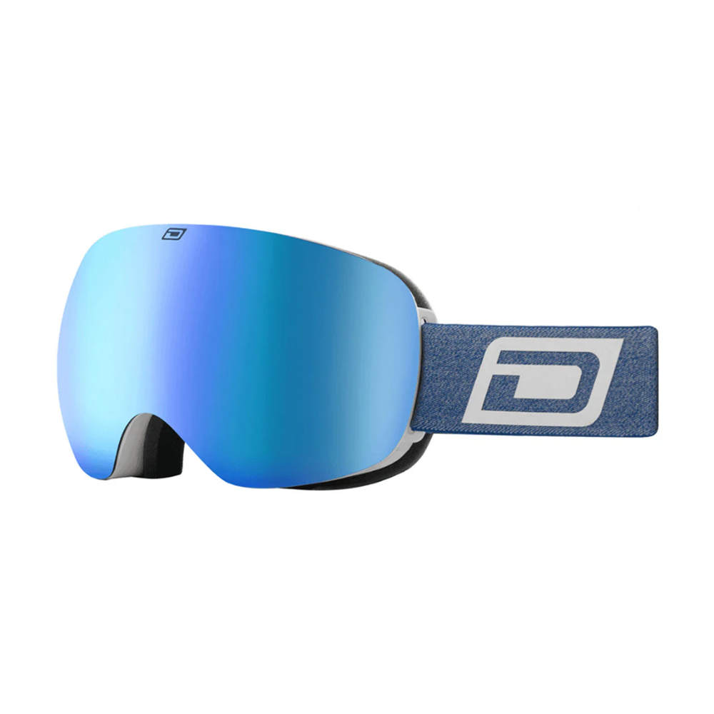 Dirty Dog Goggle Omen Black Grey/Blue Fushion Mirror
