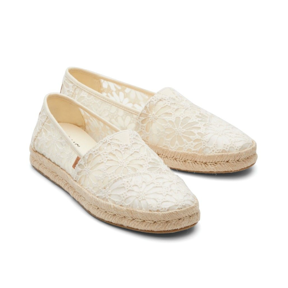 Toms Rope 2.0 Natural Crocet Lace