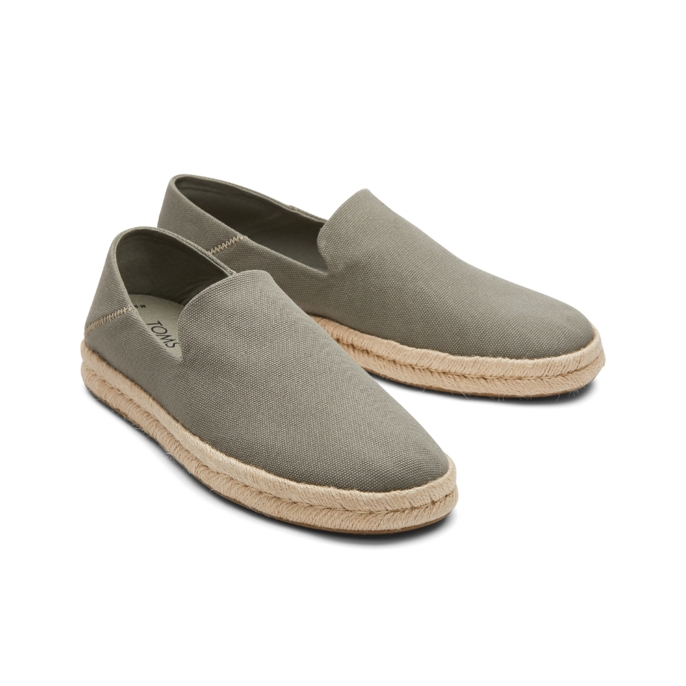 Toms Santiago Mule Vetvier Grey