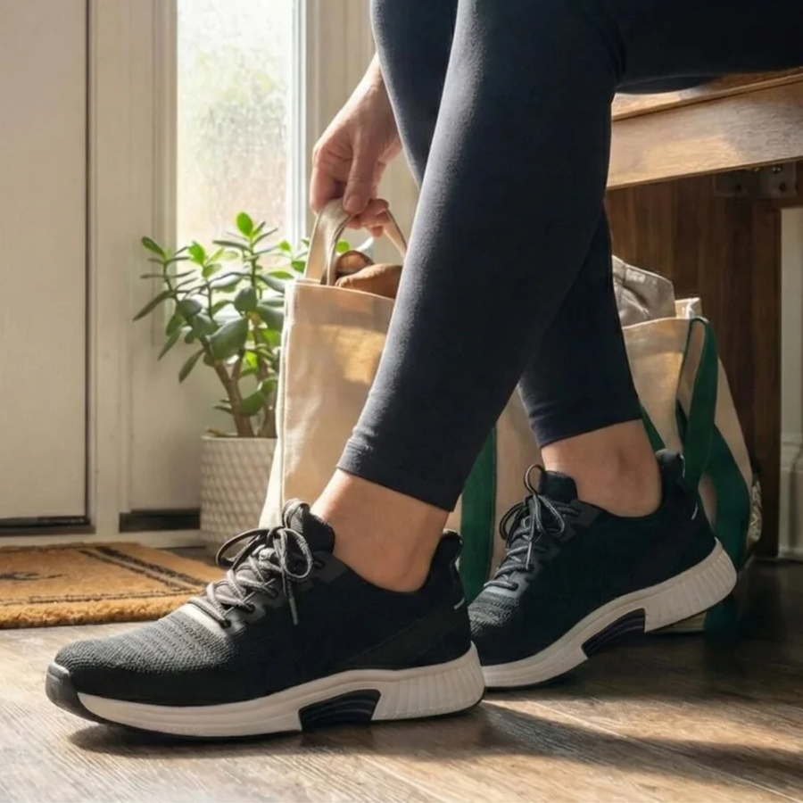 Orthofeet Kita Black/White (Dame)