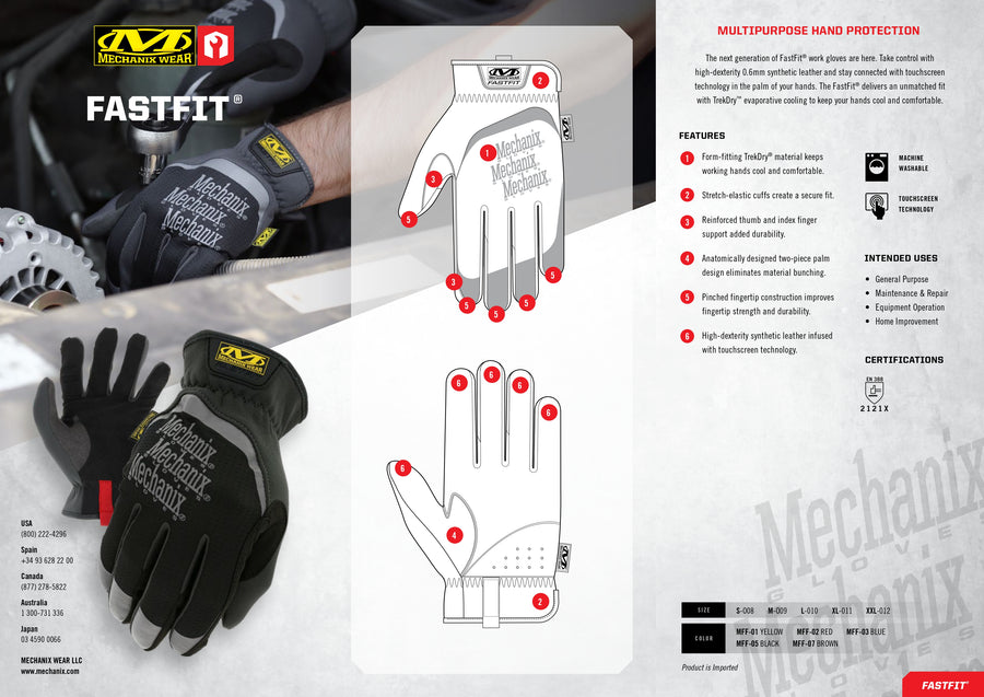 Mechanix FastFit®