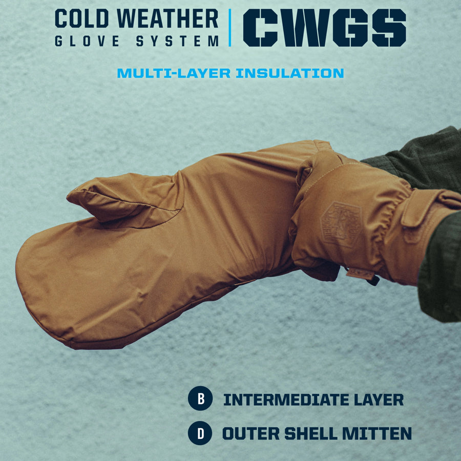 Mechanix Coldwork™ Outer Shell Mitten - Coyote
