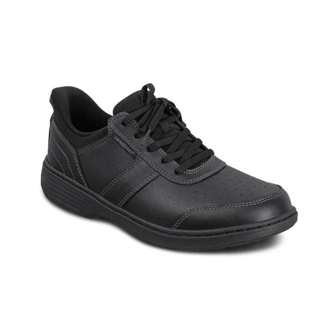 Orthofeet Pierre Black Wide (Herre)