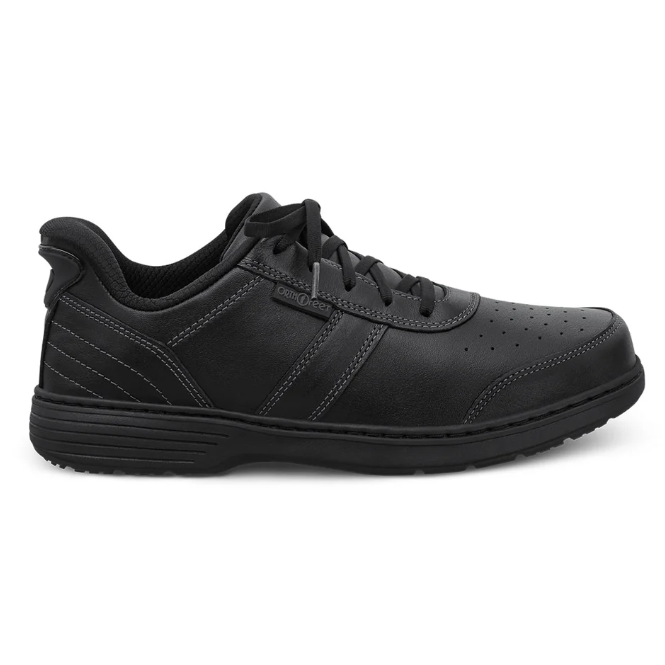 Orthofeet Pierre Black Wide (Herre)
