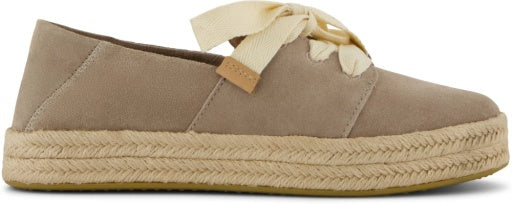 Toms Carolina Lace Up Medium Beige