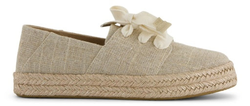 Toms Carolina Lace Up Natural
