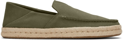 Toms Alonso Loafer Rope Medium Green