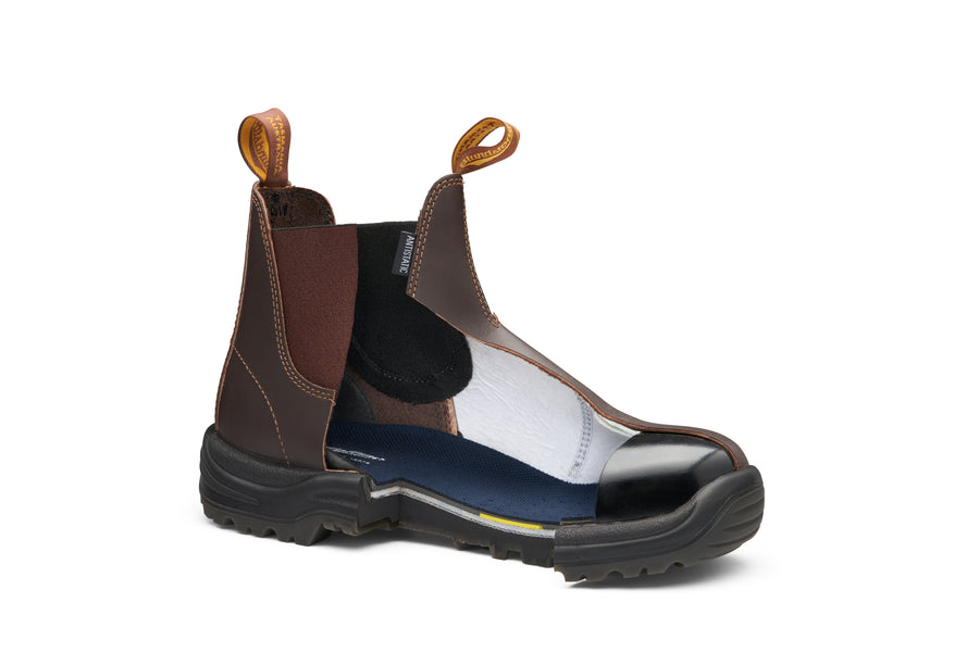 Blundstone Vernetupp 122, Stout Brown (Unisex)