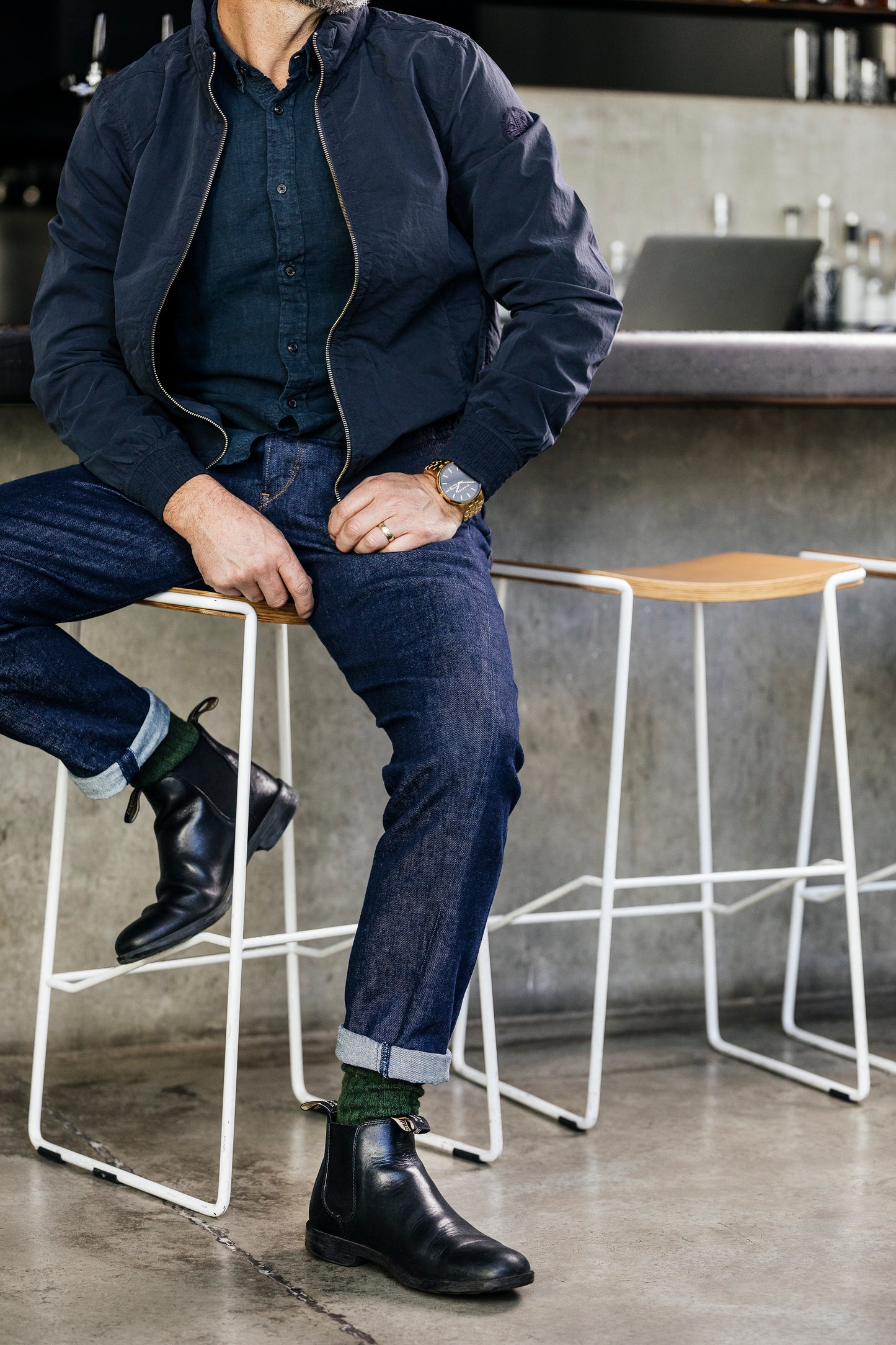 Blundstone Ankle Boot 1901, Black (Herre)