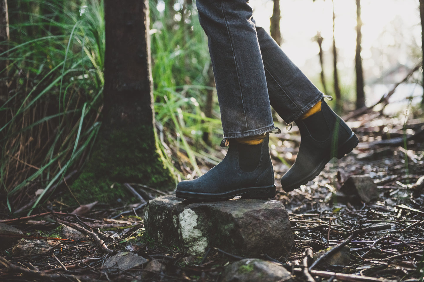 Blundstone Original Series 1912, Navy Waxed Suede (Unisex)