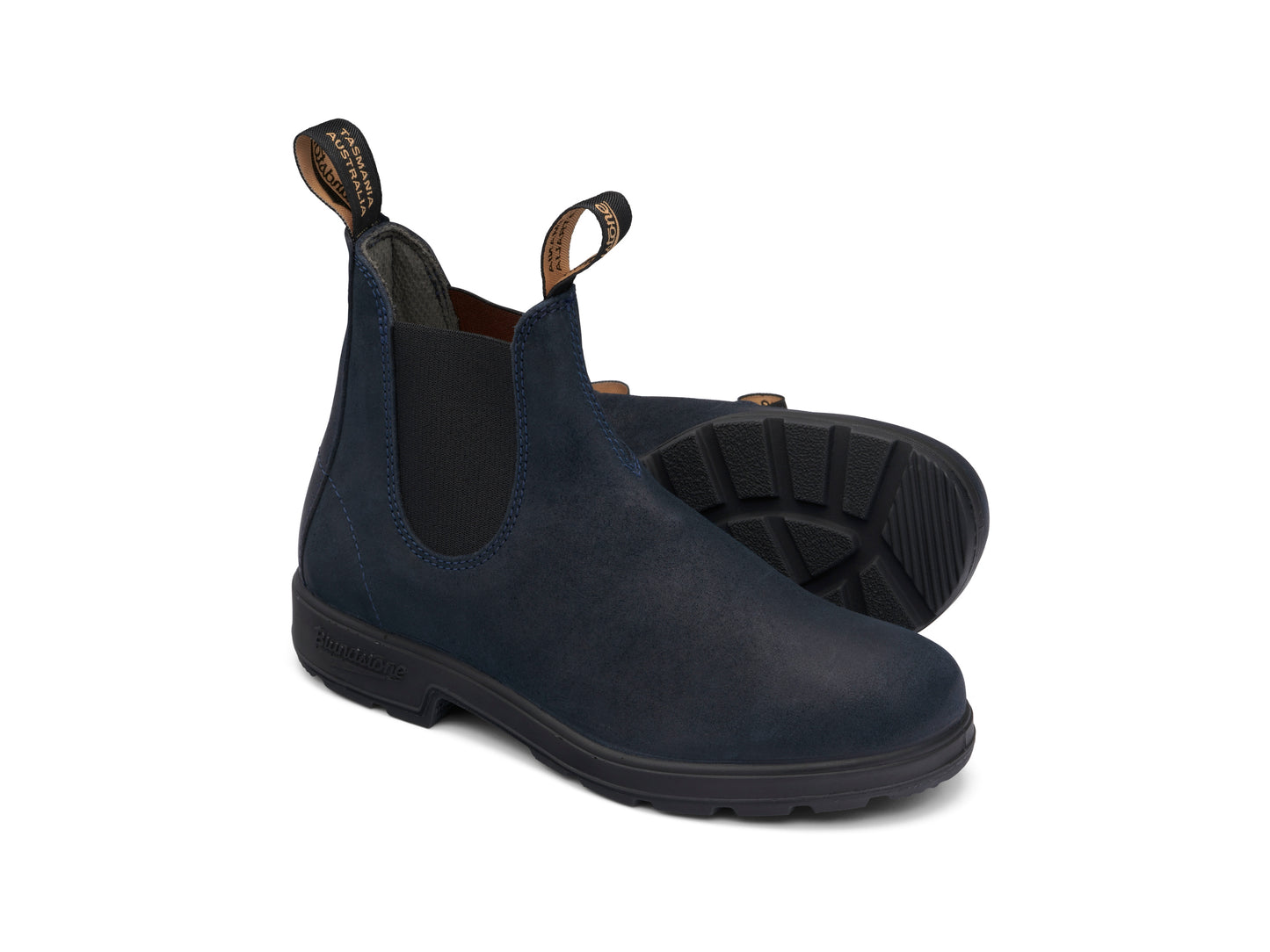 Blundstone Original Series 1912, Navy Waxed Suede (Unisex)