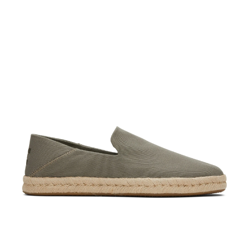 Toms Santiago Vetiver Grey Recycled Canvas (Herre)