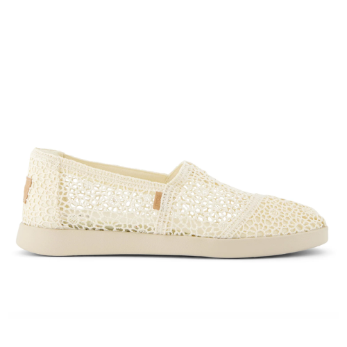 Toms Alpargata Plus Natural Moroccan Crochet