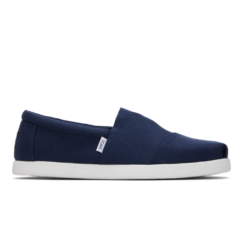 Toms Alp Fwd Navy Recycled Cotton Canvas (Herre)