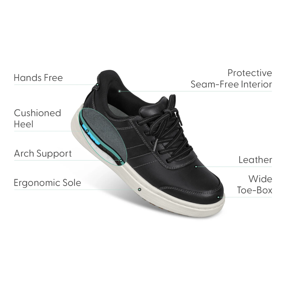 Orthofeet Wander Black (Dame)