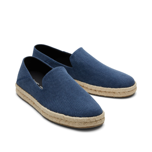 Toms Santiago Navy Recycled Canvas (Herre)