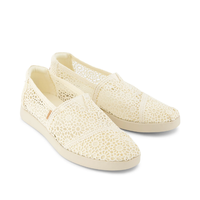 Toms Alpargata Plus Natural Moroccan Crochet (Dame)