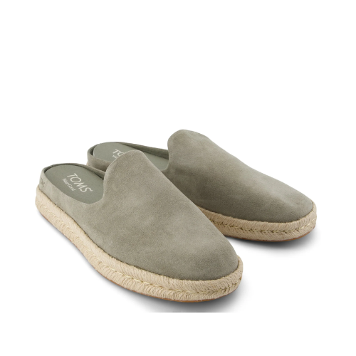 Toms Santiago Mule Vetvier Grey (Herre)