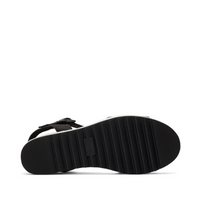 Toms Diana Black Leather (Dame)