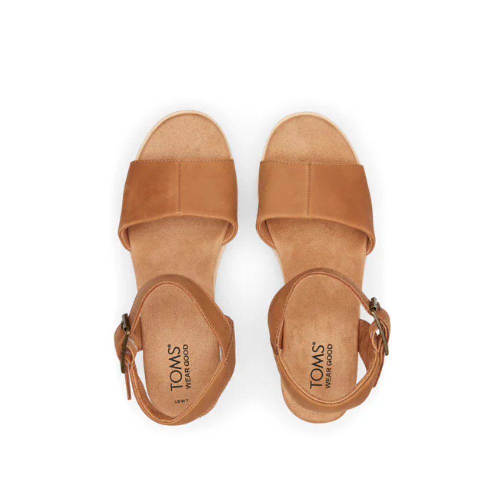 Toms Diana Tan Leather