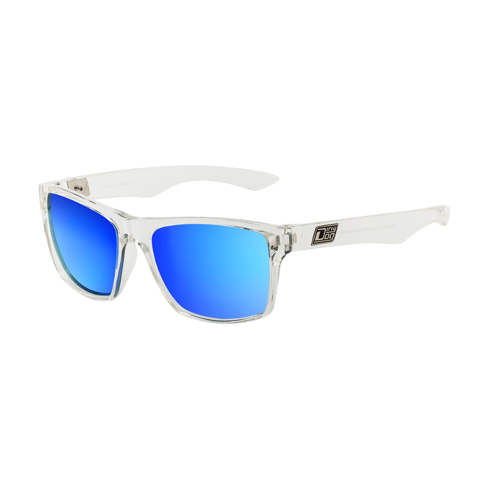 Dirty Dog Vendetta Crystal-Grey | BlueFusion Mirror Polarised