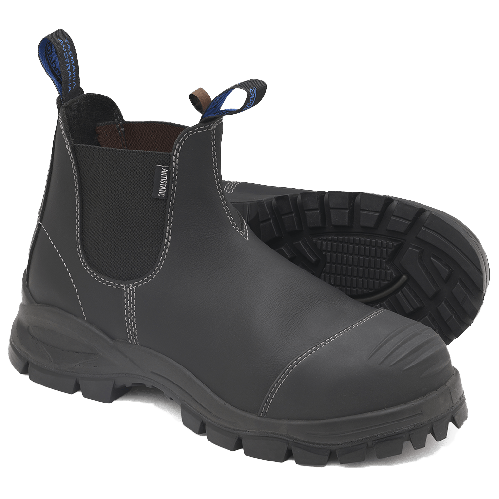 Blundstone 910 Lavskaftet Vernesko med Stålhette og Kevlarsåle