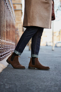 Blundstone Ankle Boot 2391, Brown Suede (Herre)