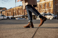 Blundstone Ankle Boot 2391, Brown Suede (Herre)