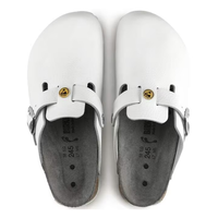Birkenstock Boston ESD NL, White (Unisex)