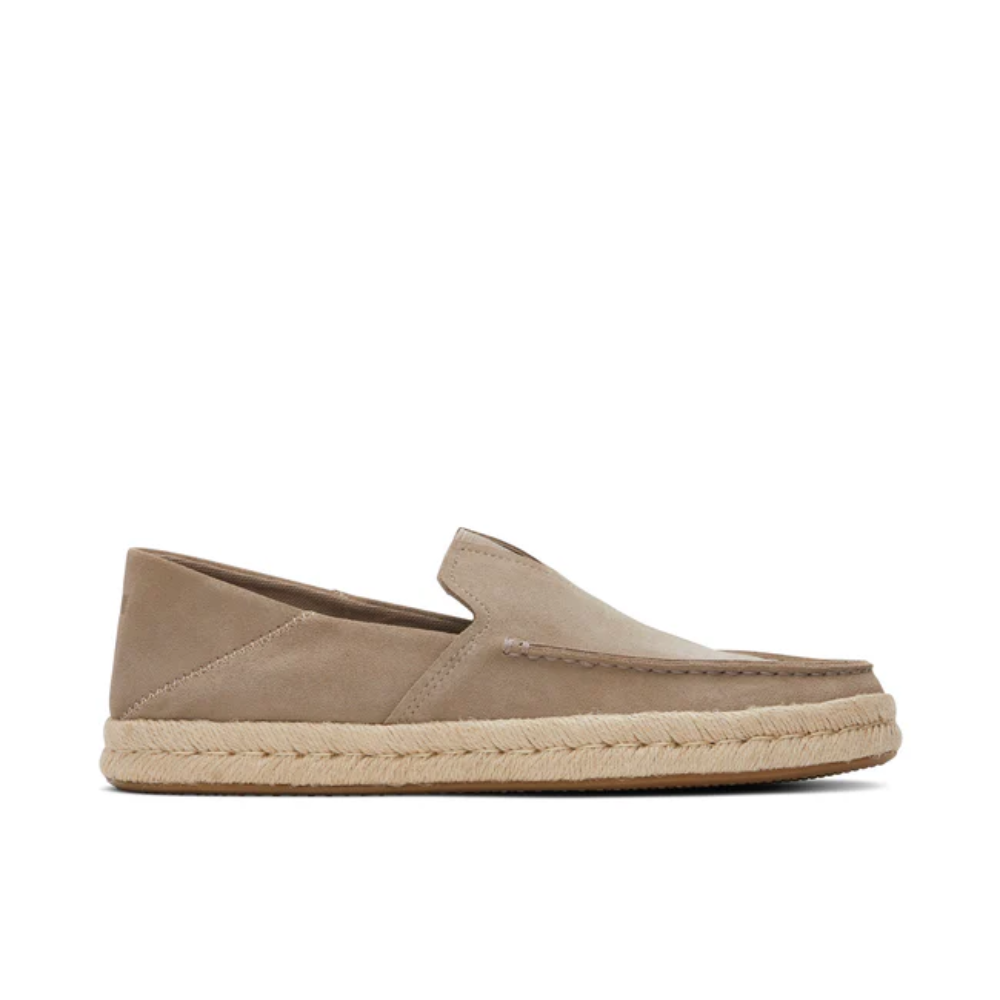 Toms Alonso Rope Loafer Dune Suede