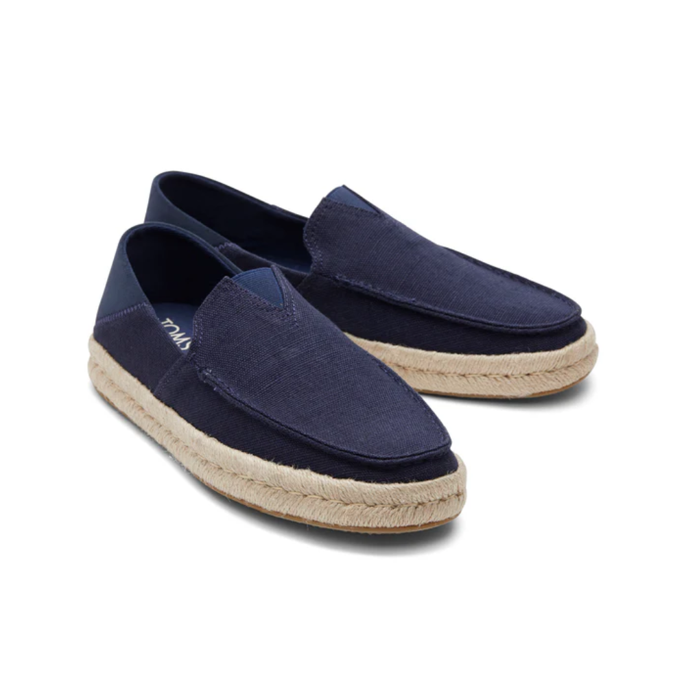 Toms Alonso Loafer Rope Navy