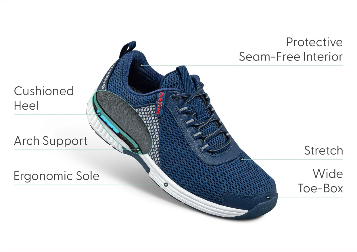 Orthofeet Edgewater Blue (Herre)