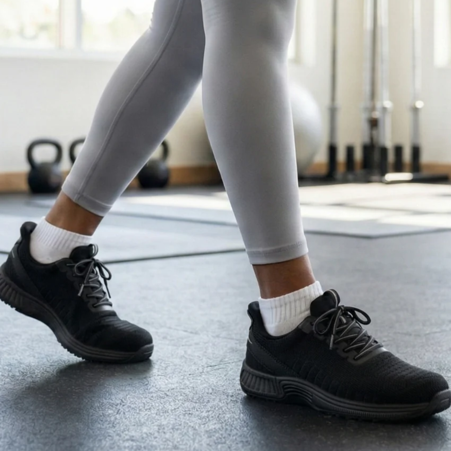 Orthofeet Kita Black/Black Wide (Dame)