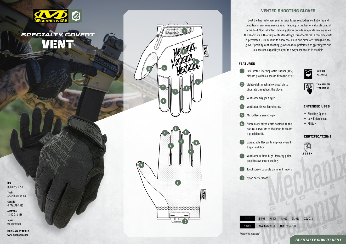 Mechanix Specialty Vent Covert