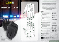 Mechanix Leather Needlestick Law Enforcement