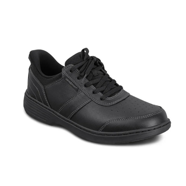 Orthofeet Pierre Black Wide (Herre)