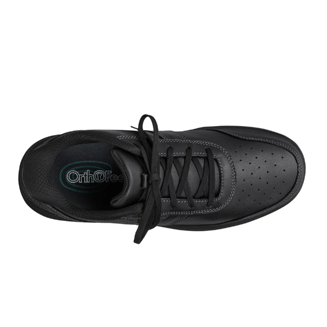 Orthofeet Pierre Black Wide (Herre)