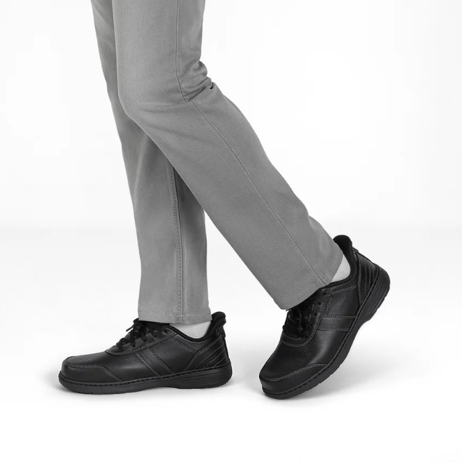 Orthofeet Pierre Black Wide (Herre)