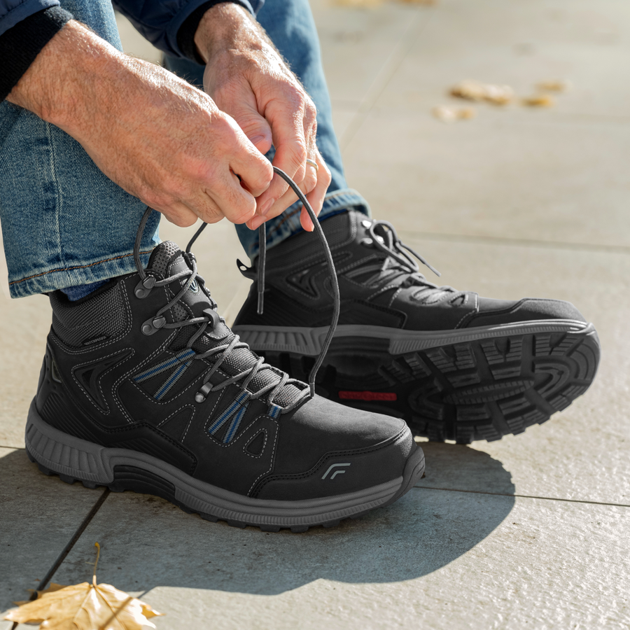 Orthofeet Ridgewood Black Wide (Herre)