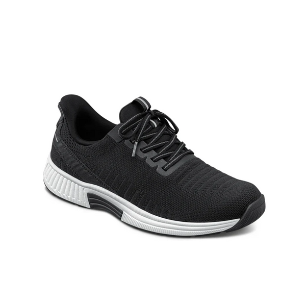 Orthofeet Kita Black/White Wide (Dame)