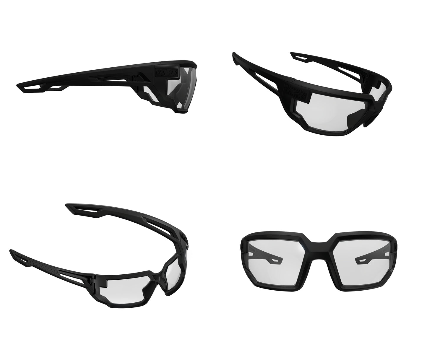 Mechanix Tactical Type-X | Black Frame | Clear Lens