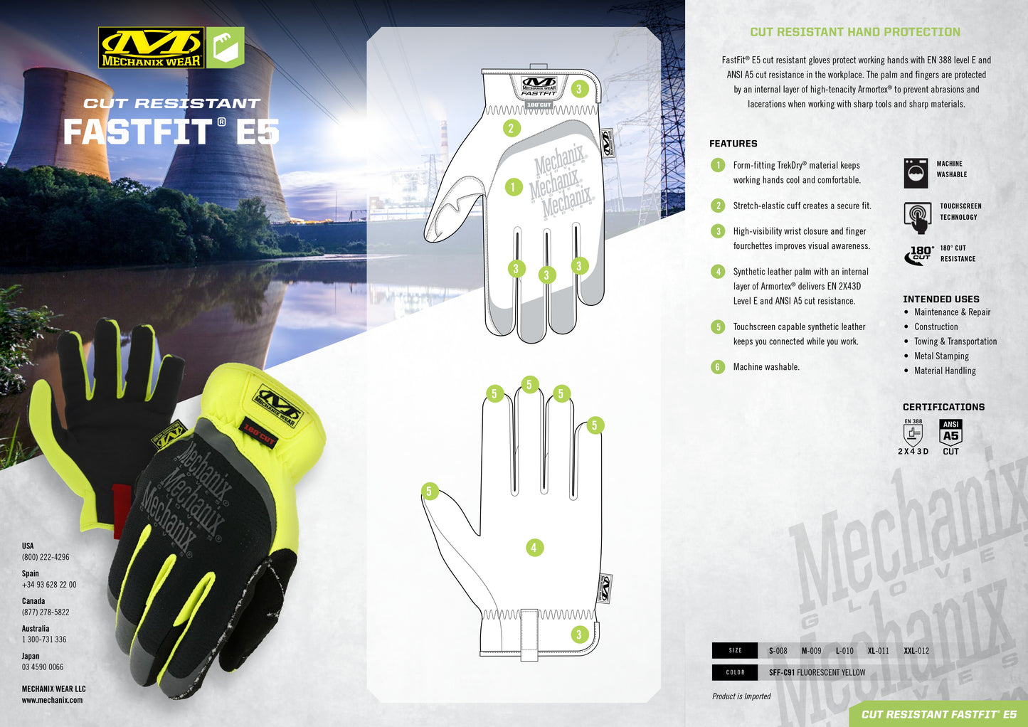 Mechanix FastFit® D5